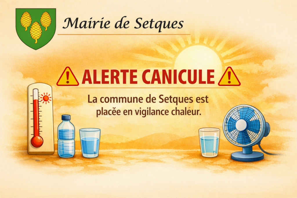 ALERTE ORANGE CANICULE : ADOPTEZ LES BONS RÉFLEXES